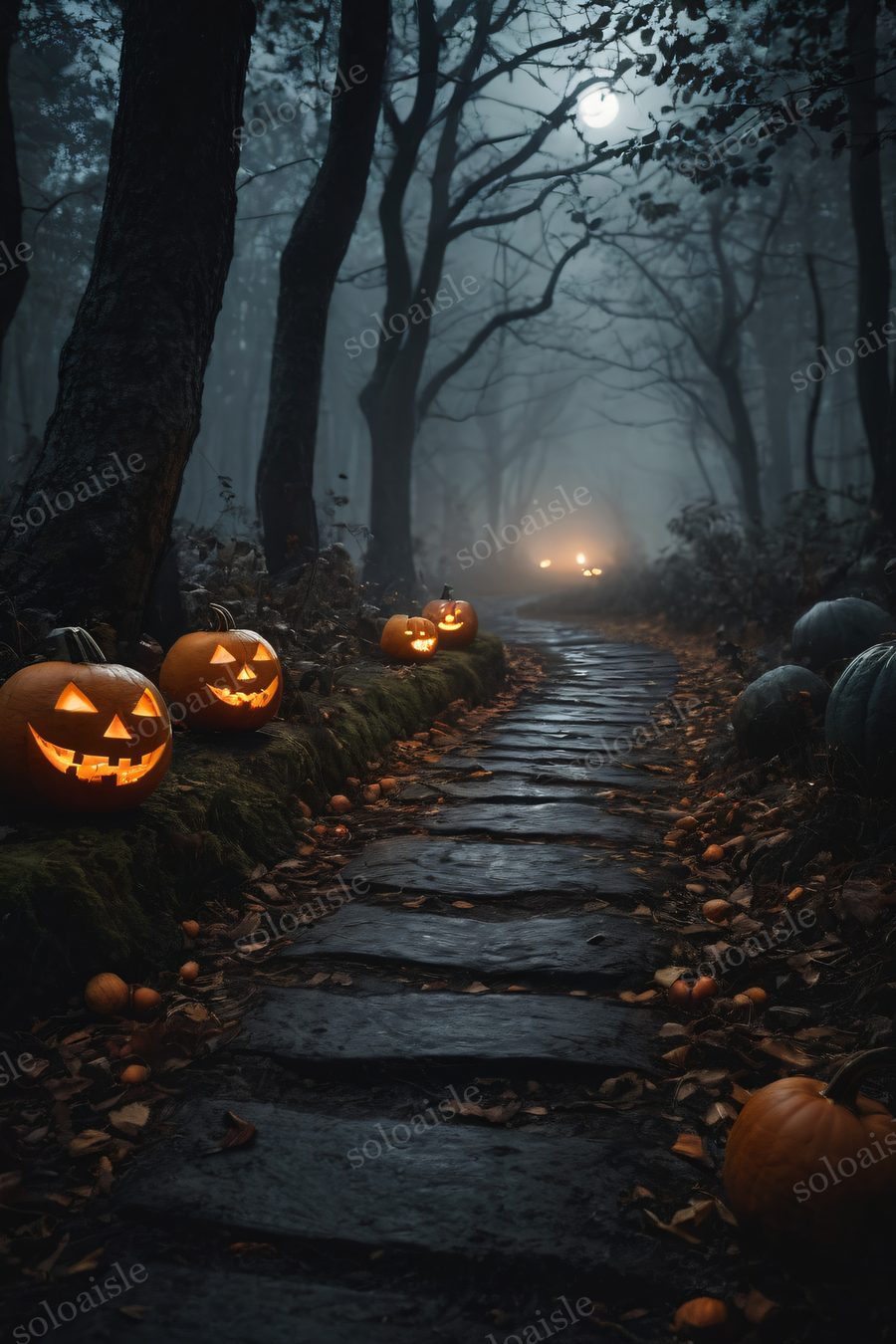 Spooky Halloween wallpaper preview